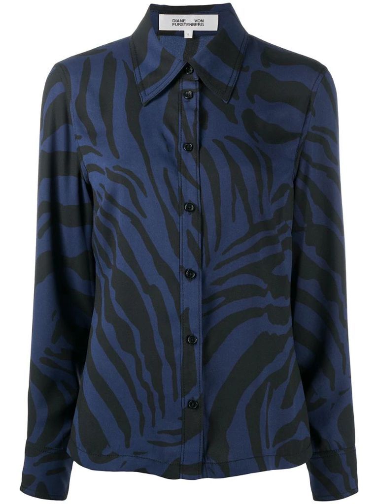 Samson tiger-print shirt