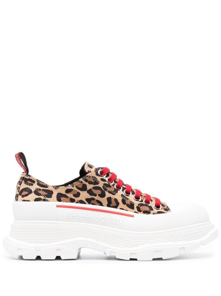 Tread Slick leopard-print sneakers