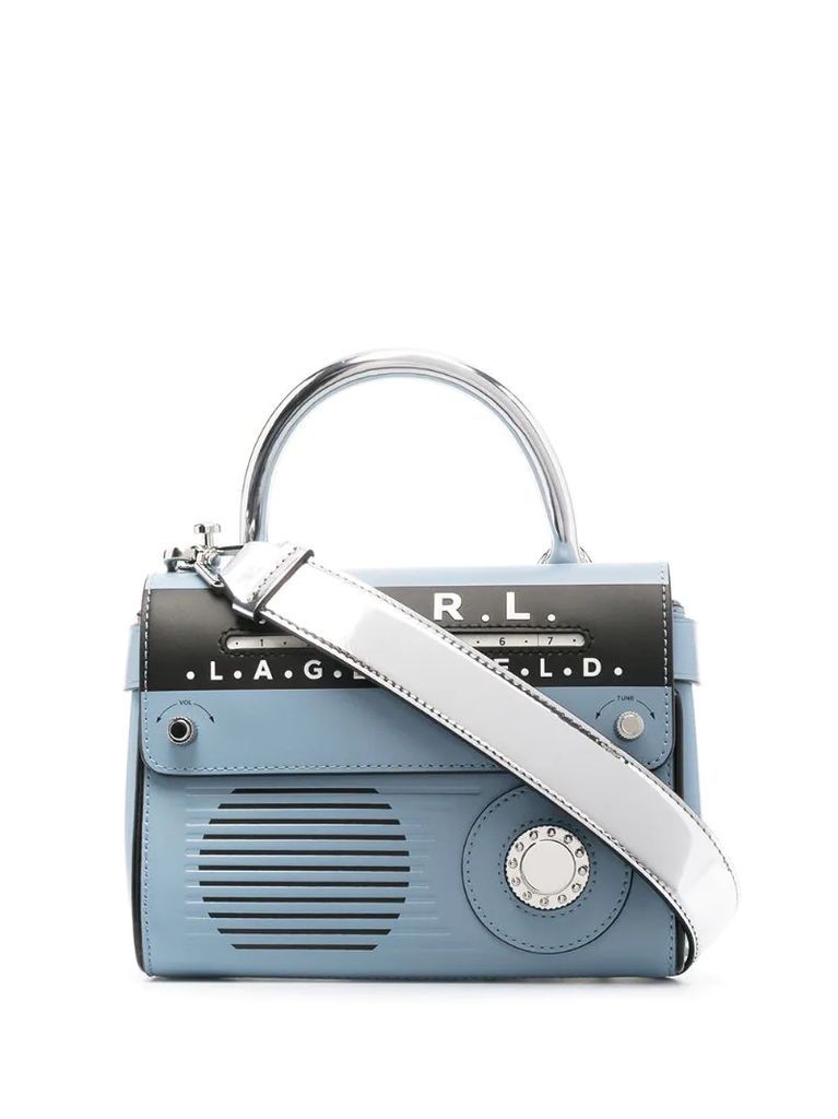 K/Ikon Radio mini top-handle bag