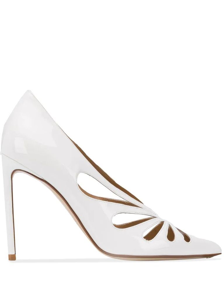 cut-out stiletto pumps