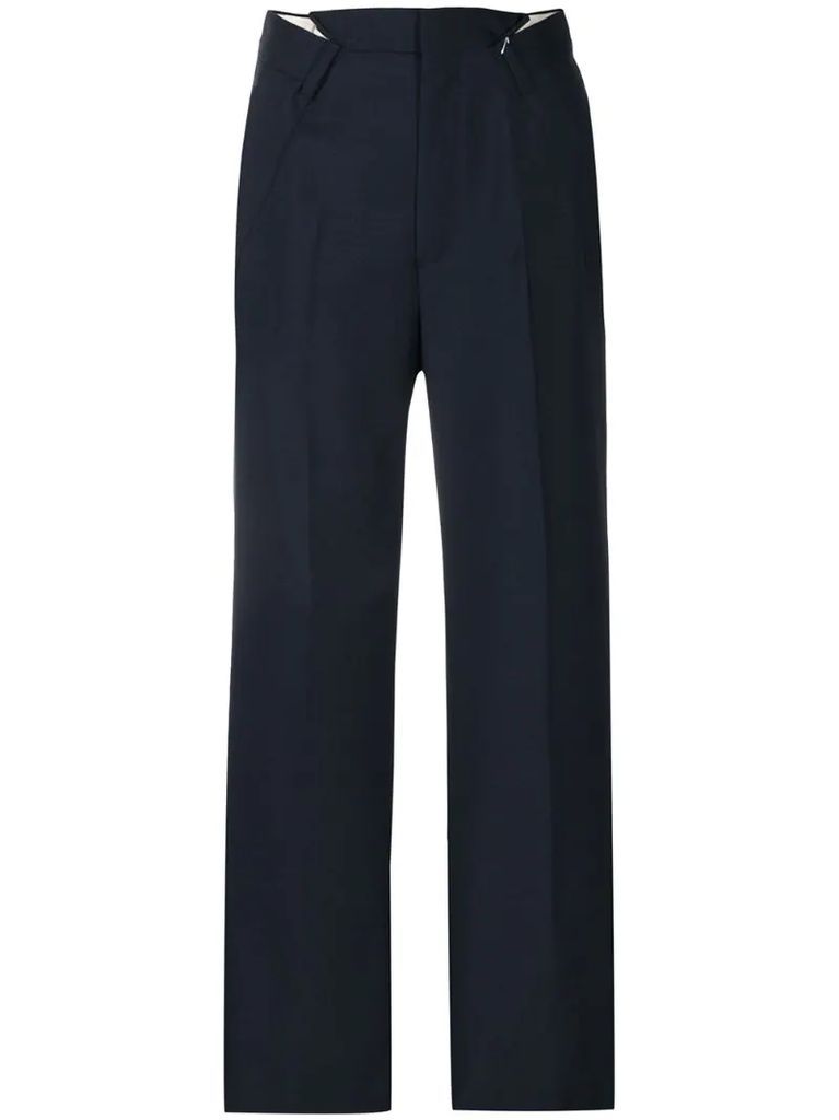 Re-worked tailored trousers