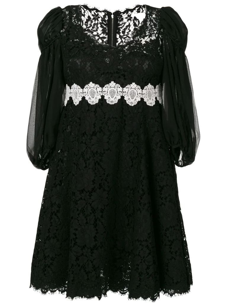 broderie anglaise lace dress