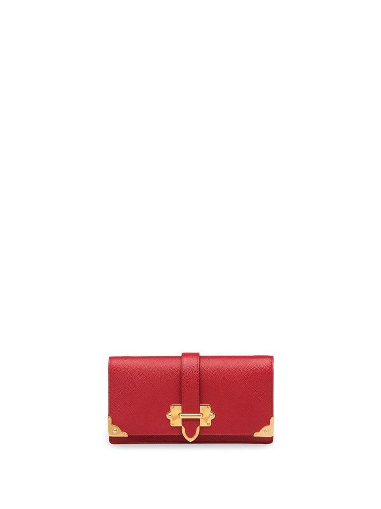 Cahier Saffiano mini cross-body bag