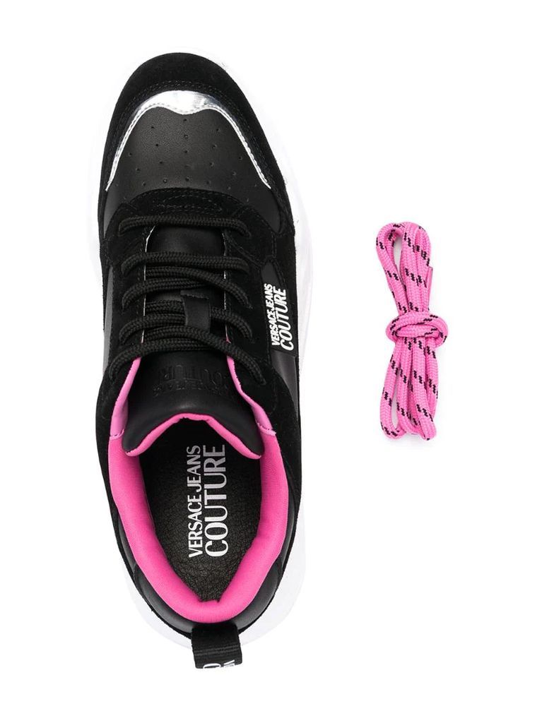 lace-up chunky sneakers