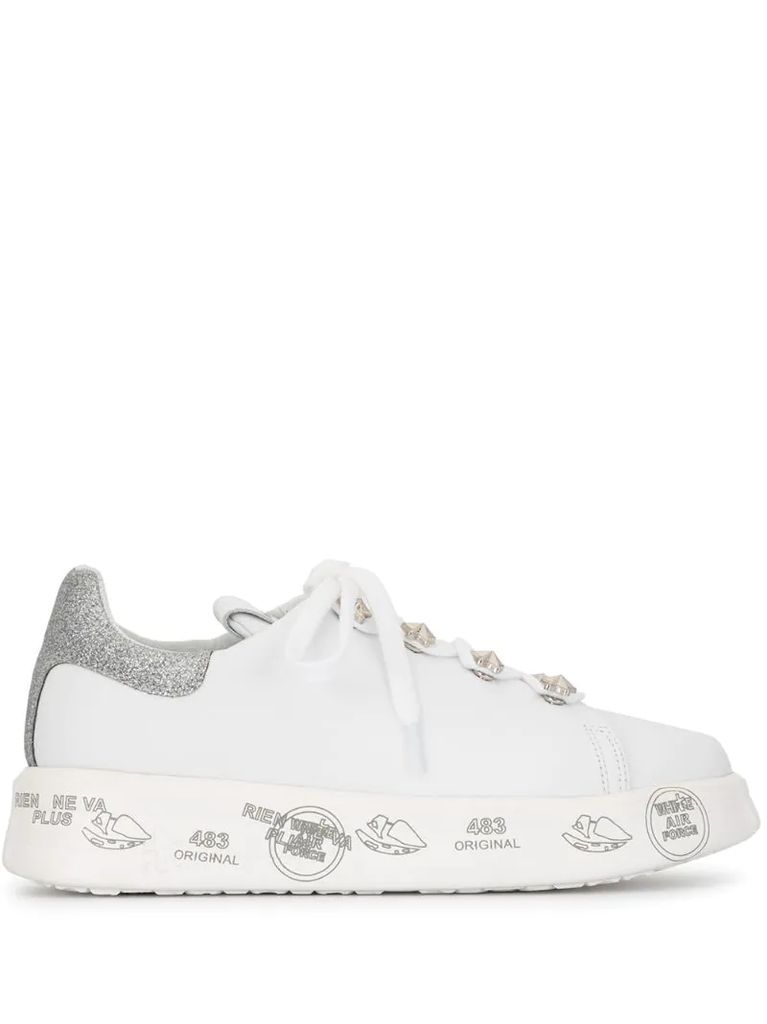 platform low top sneakers