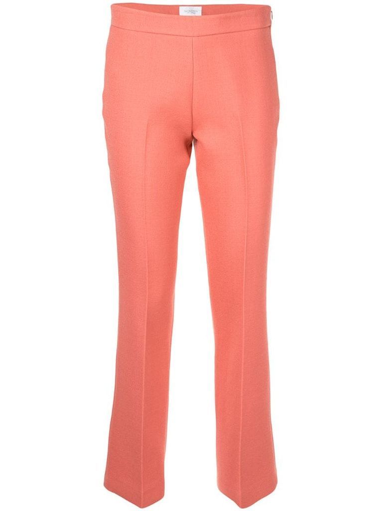 slim fit trousers