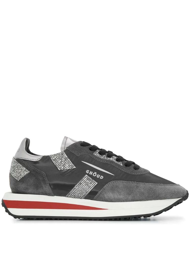 Rush-X panelled low-top sneakers