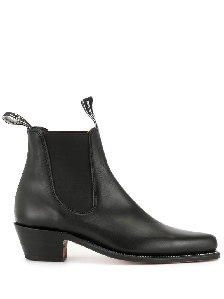 Millicent pointed-toe Chelsea boots