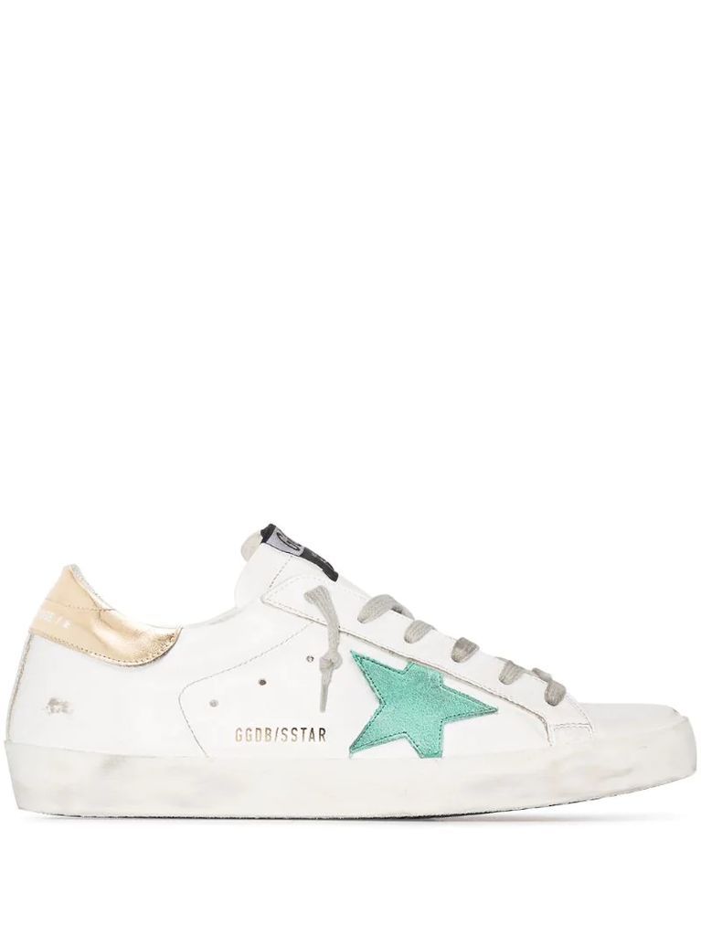Superstar leather low-top sneakers