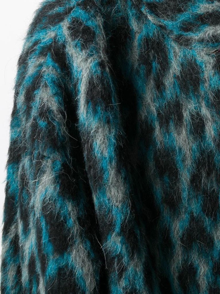 Alberta leopard-print coat