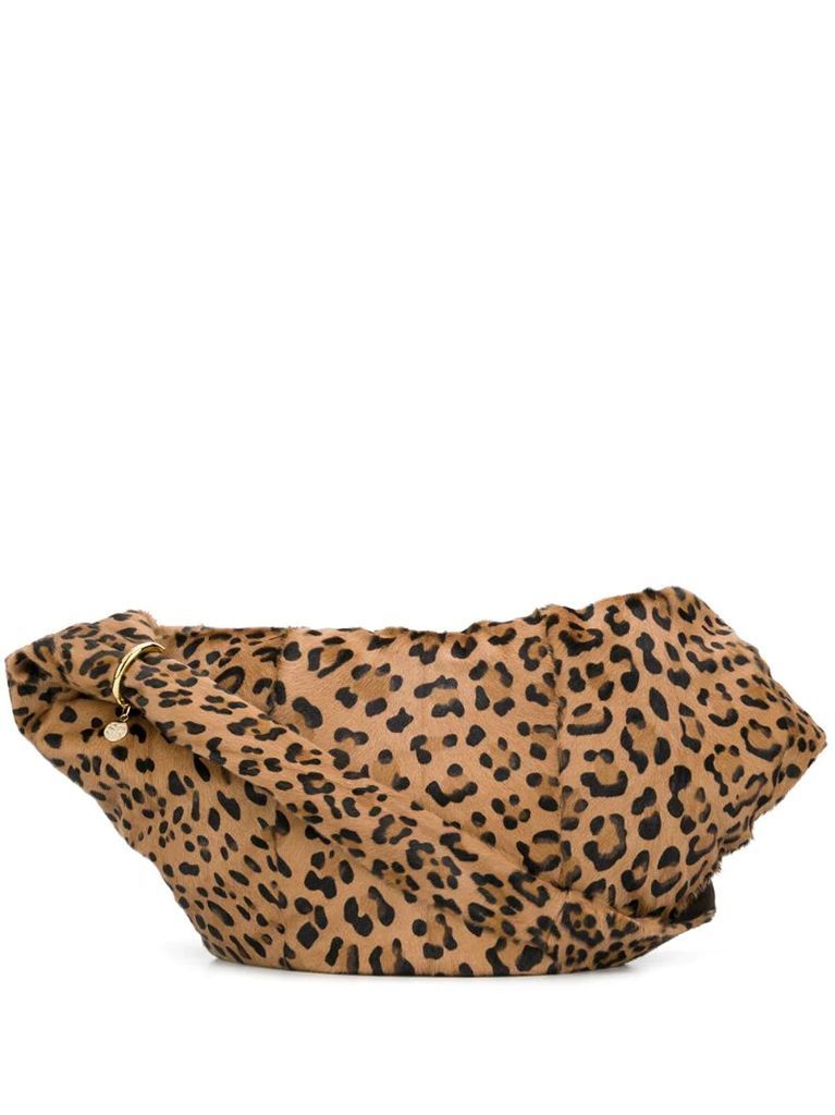 Furrissima leopard-print shoulder bag