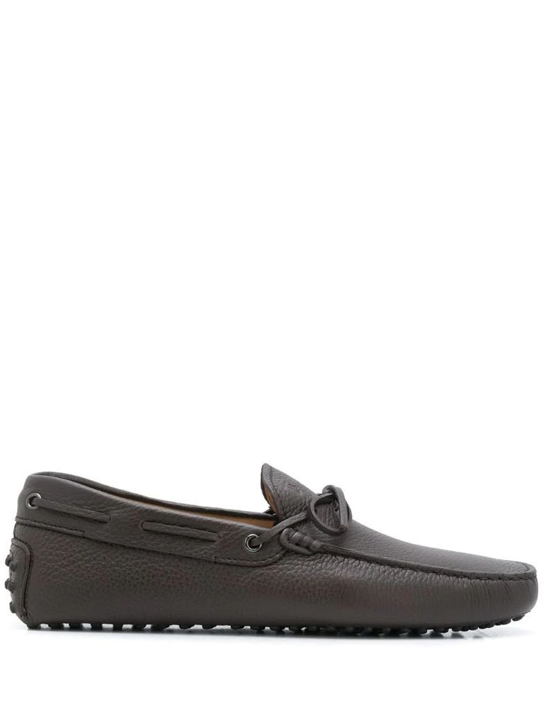 leather driving loafers
