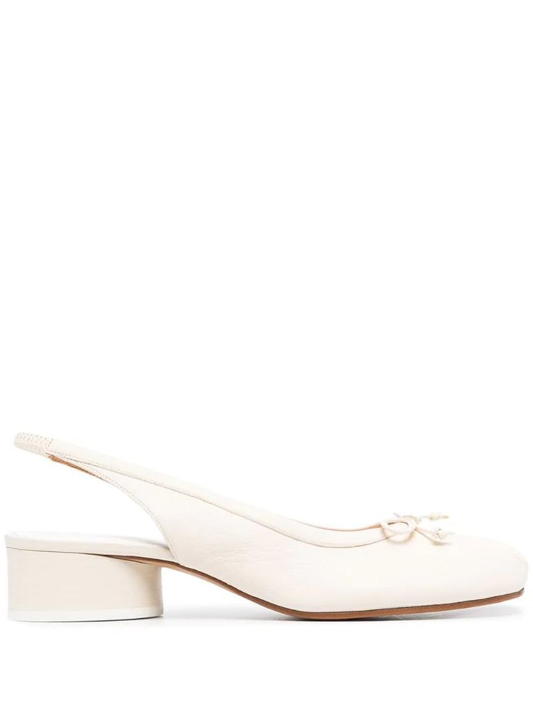 Tabi slingback ballet shoes