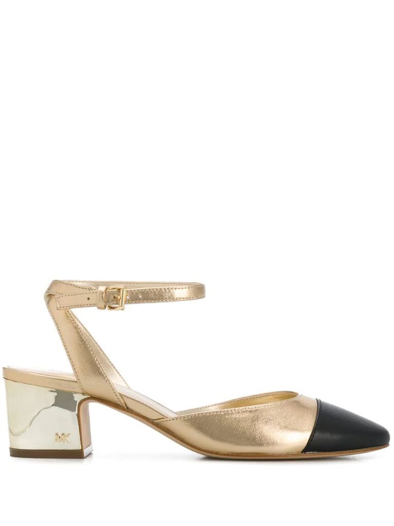 Brie two-tone 60mm pumps