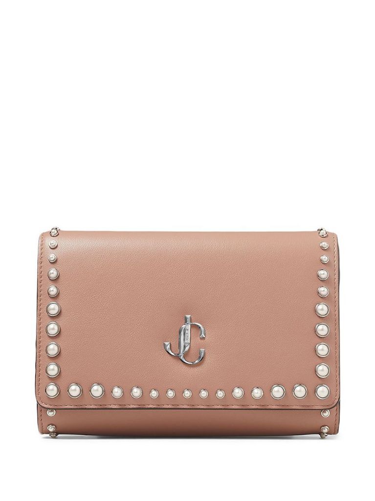 Varenne pearl-embellished clutch bag