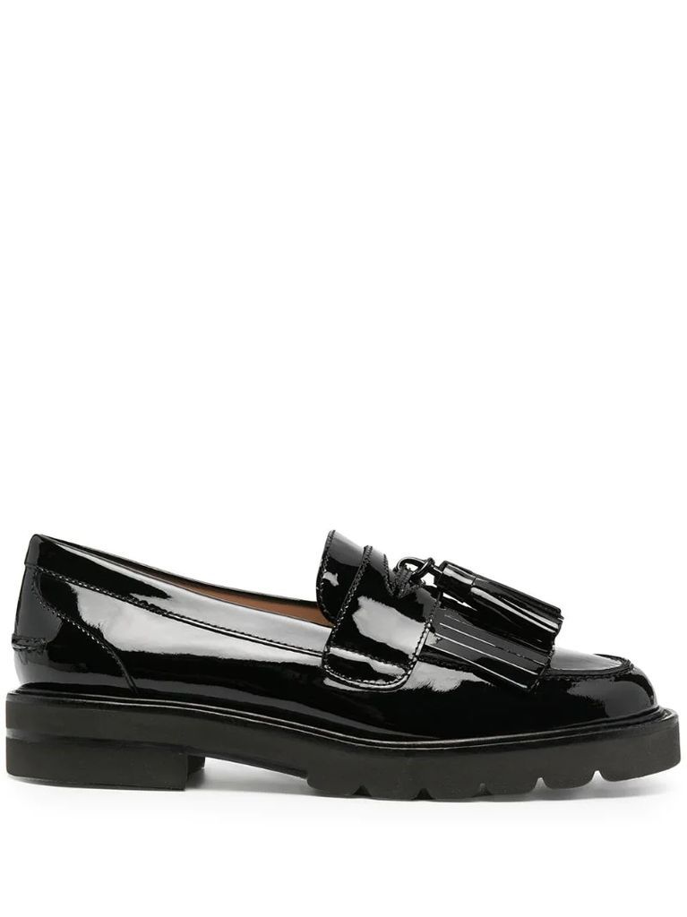 Mila Lift fringed loafers
