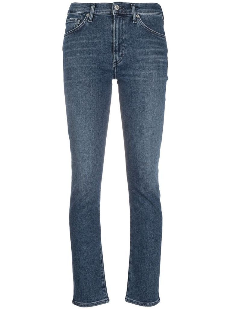 Olivia high-rise skinny jeans