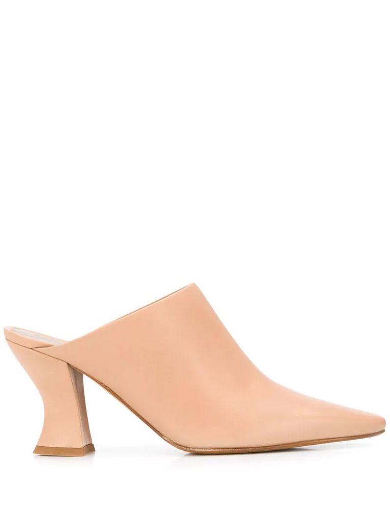 pointed toe 90mm mules