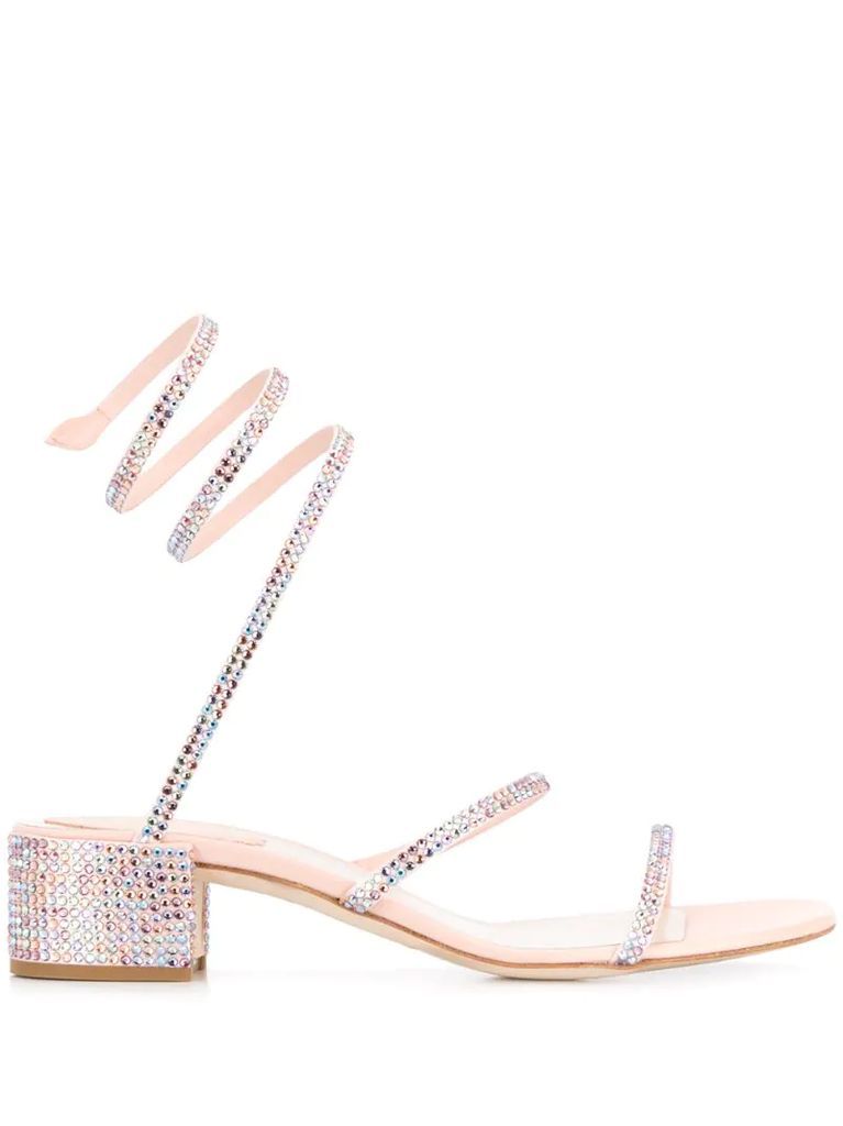 Cleo rhinestone-embellished sandals