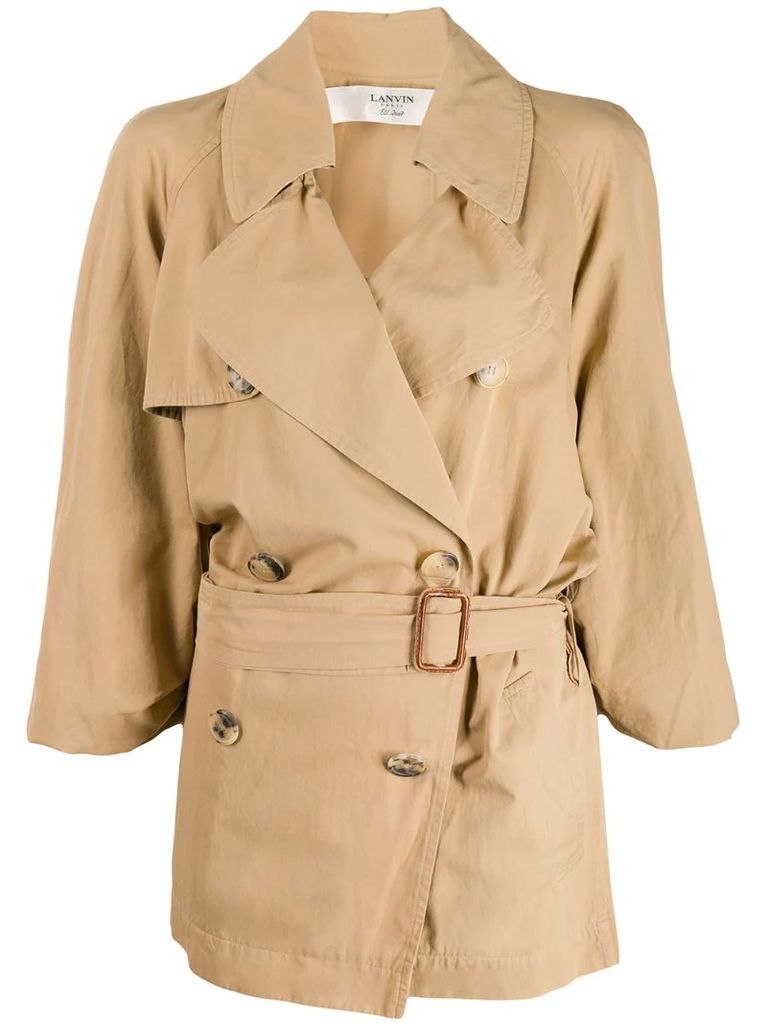 2007 belted trench coat