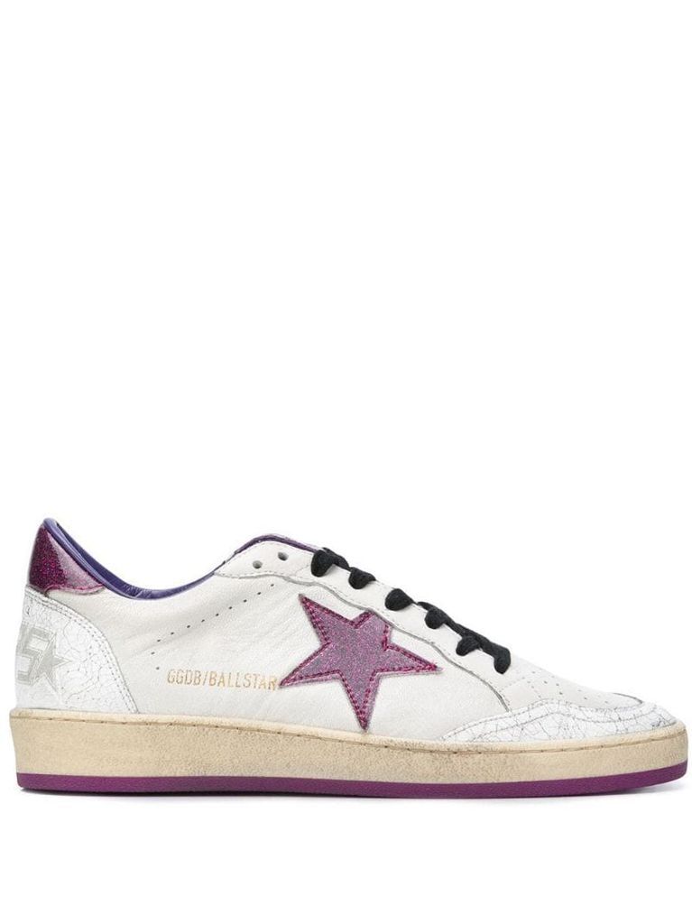 Ball Star distressed sneakers
