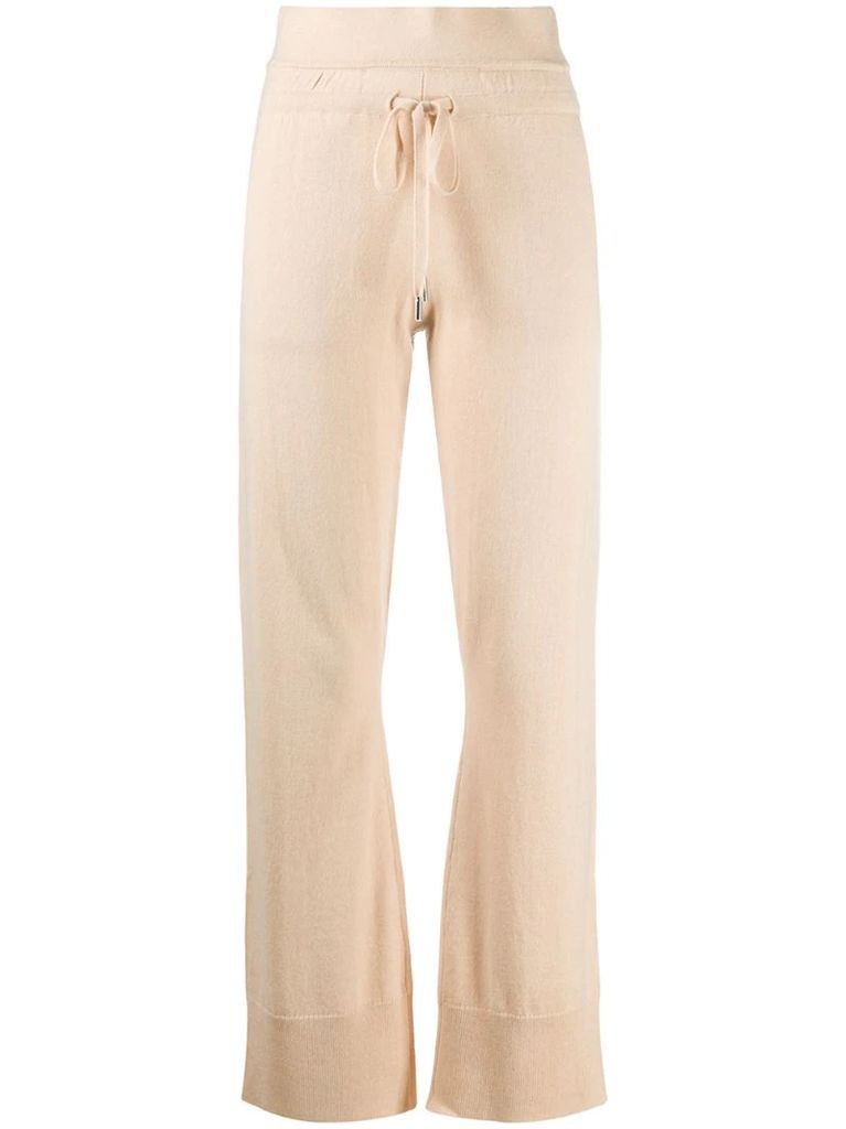 Barnabe fine knit track trousers