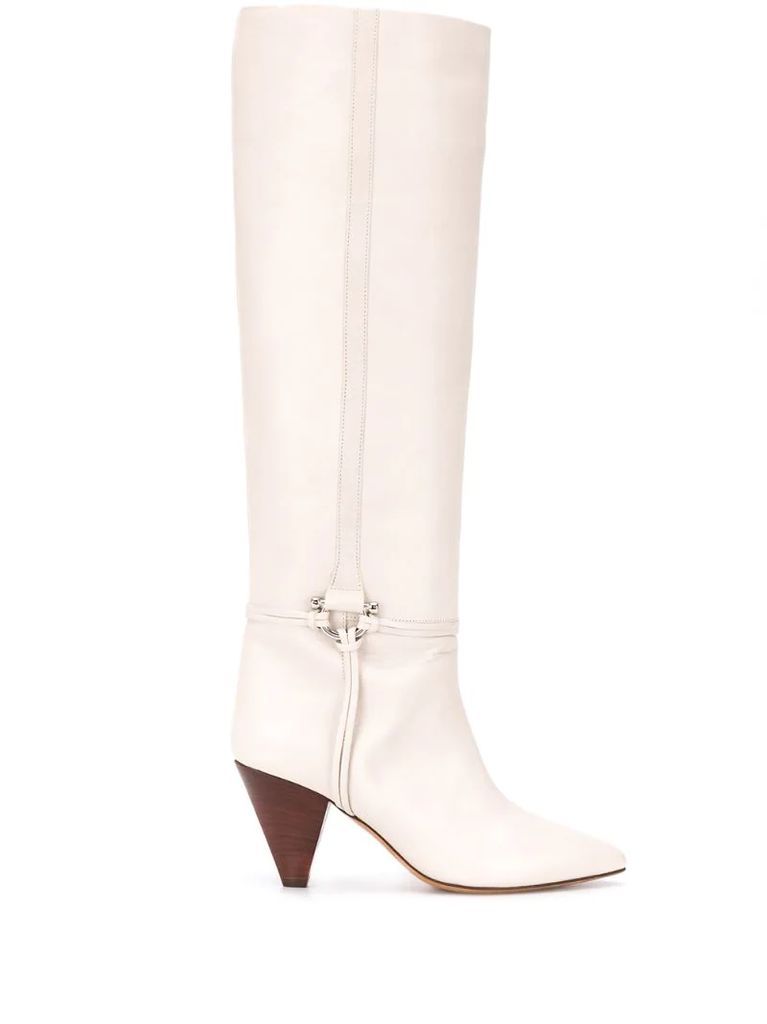 Learl knee-high boots