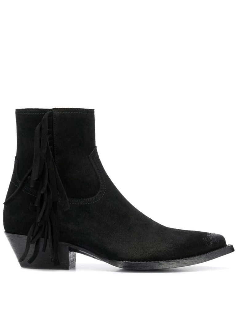 Lukas fringed boots