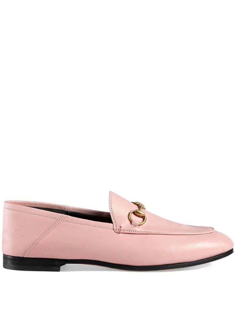Pink Brixton Leather loafers