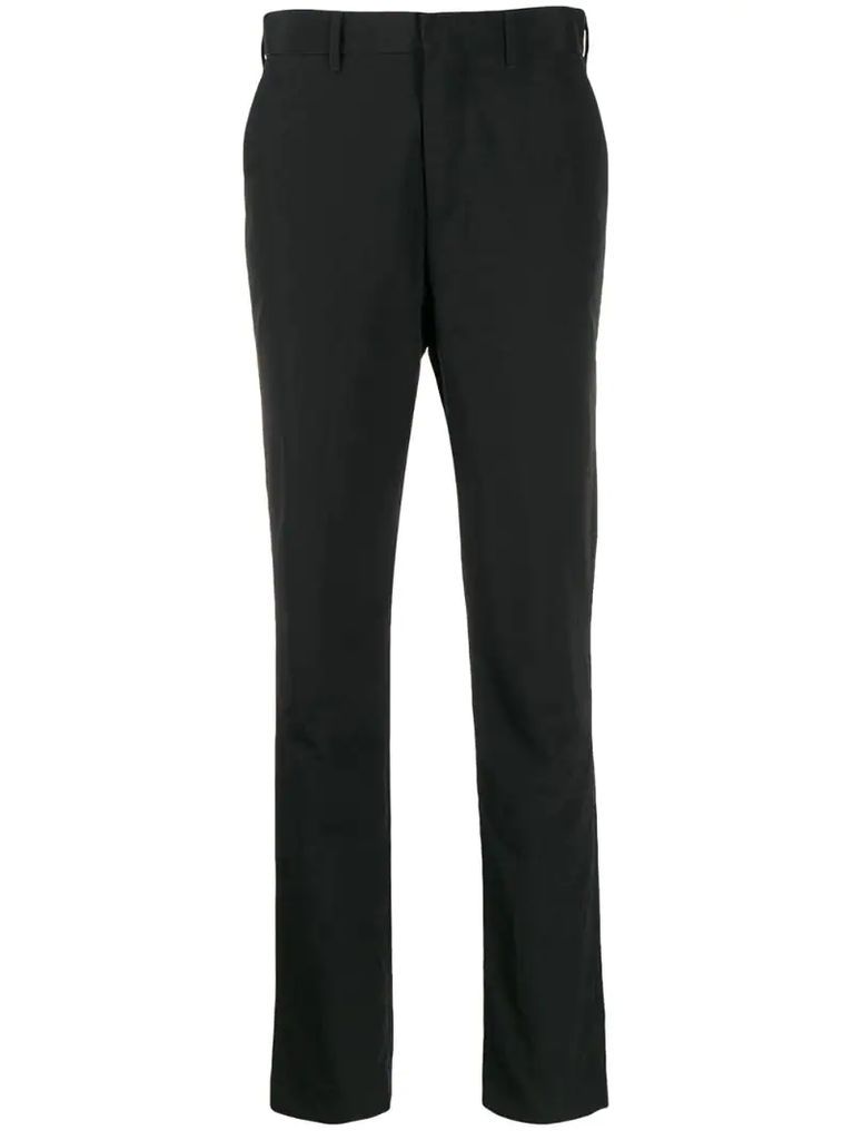 mid-rise suit trousers