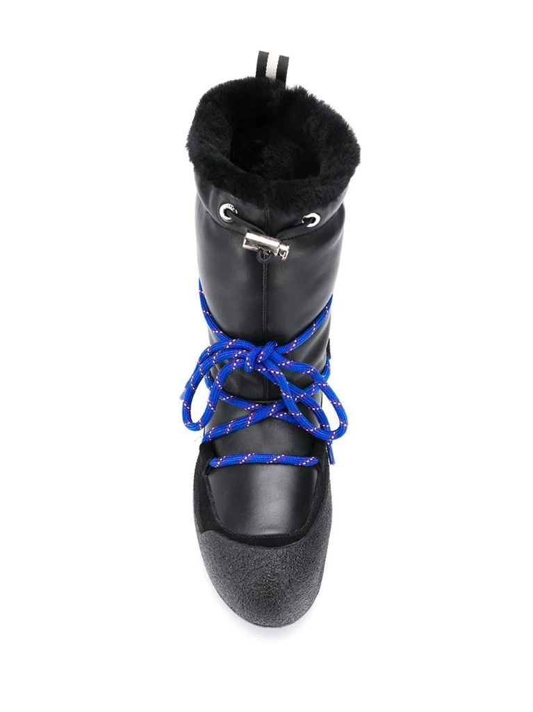 matte snow boots
