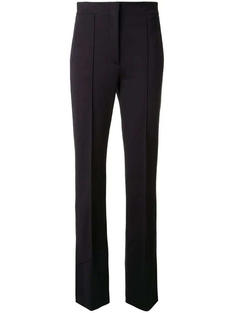 high rise trousers