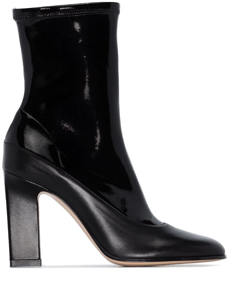 Lesly 100mm ankle boots