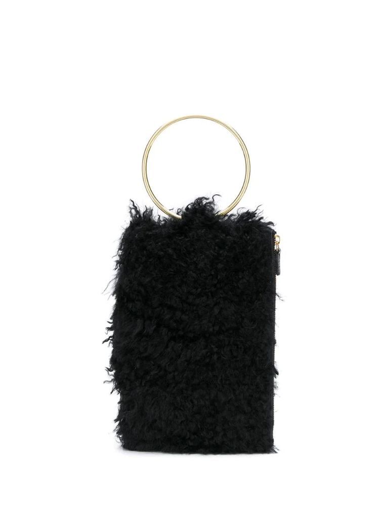 faux-fur Ziba tote bag