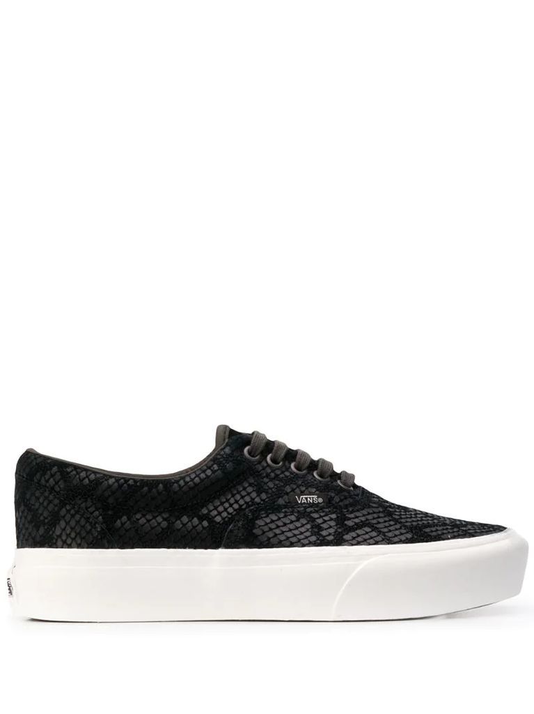 snake skin effect trainers