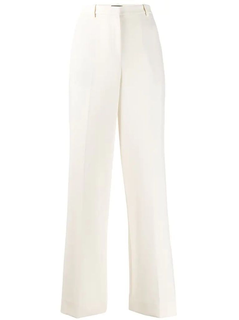 crepe trousers