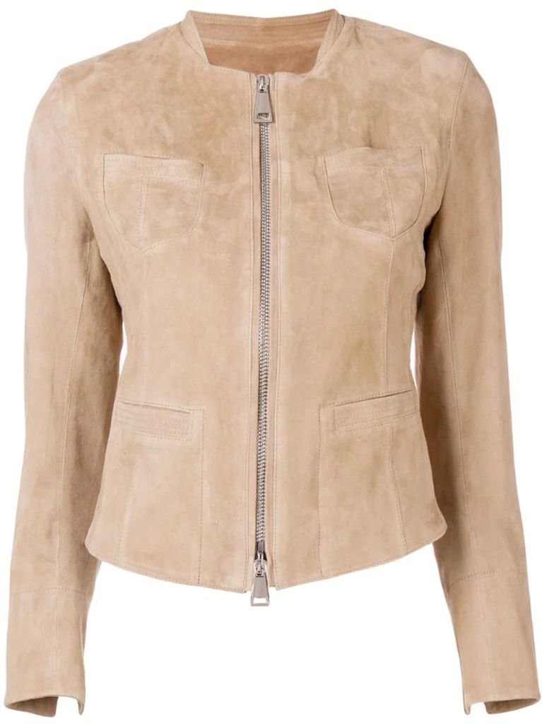 Melba leather jacket