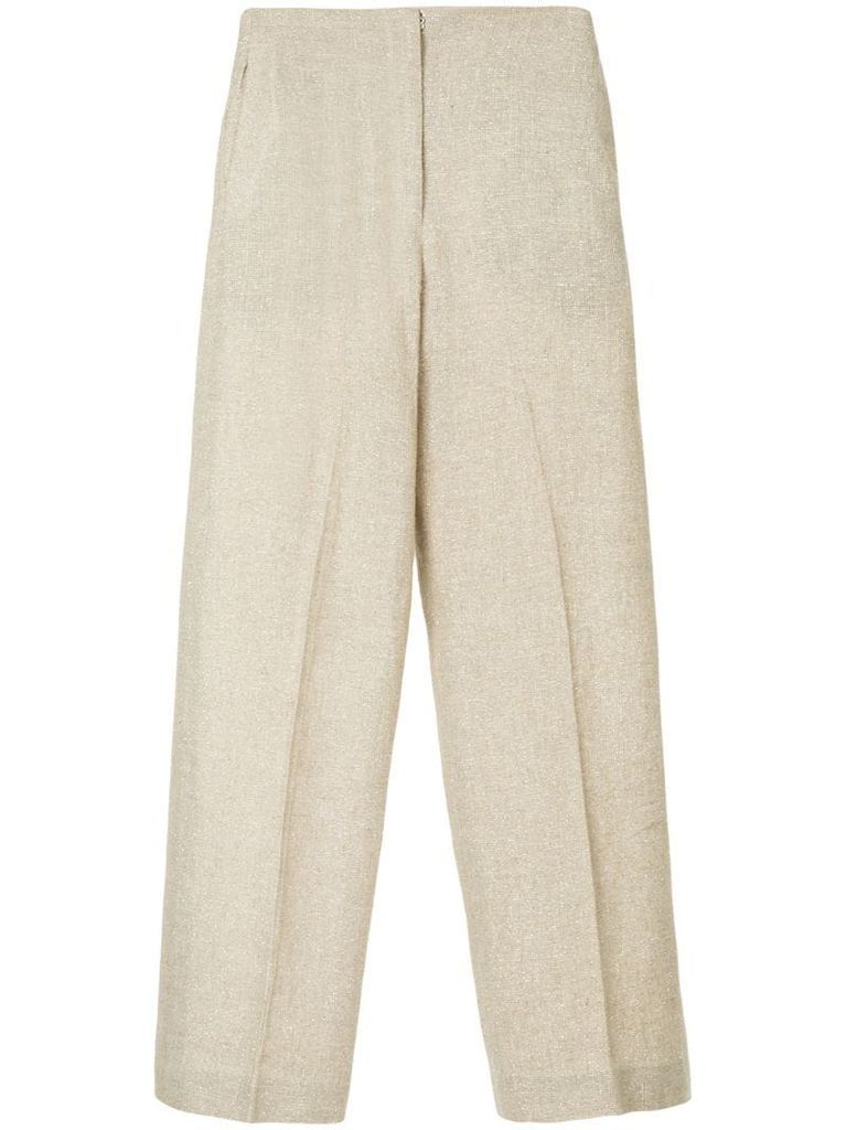 sparkle tailored trousers