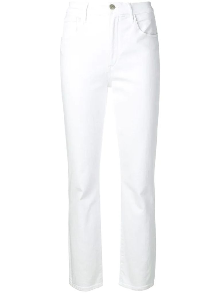 Collette slim cropped trousers