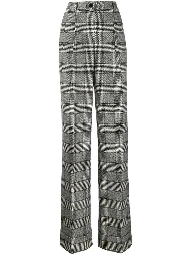 Prince of Wales check trousers