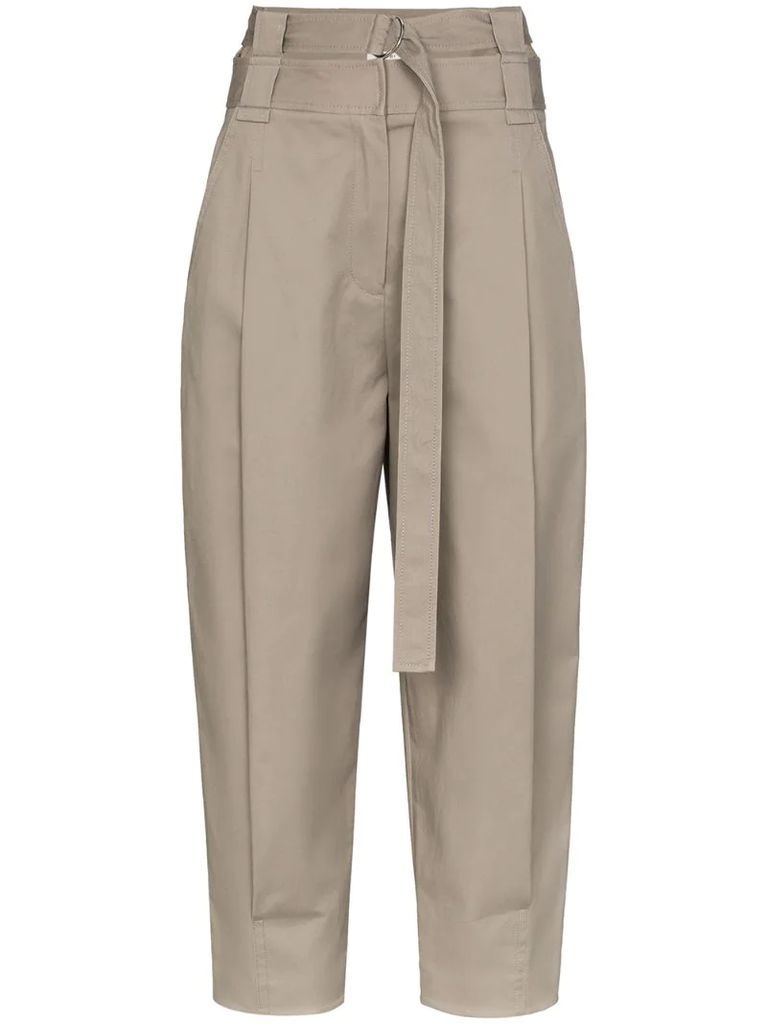 Myriam high waist cotton trousers