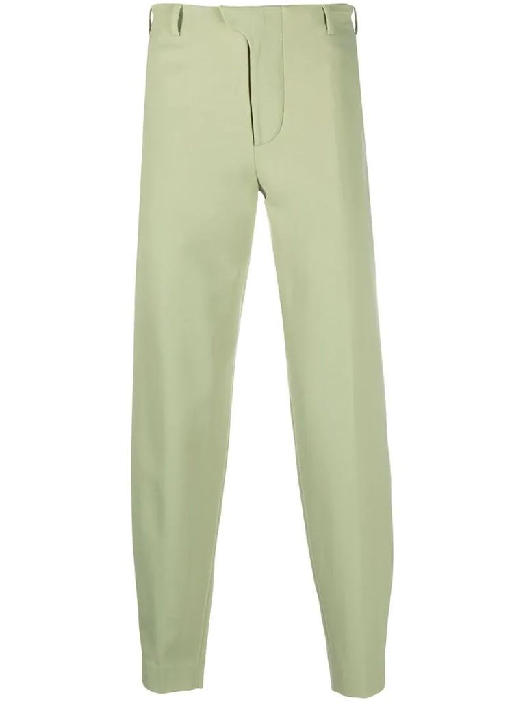 tencel tapered trousers