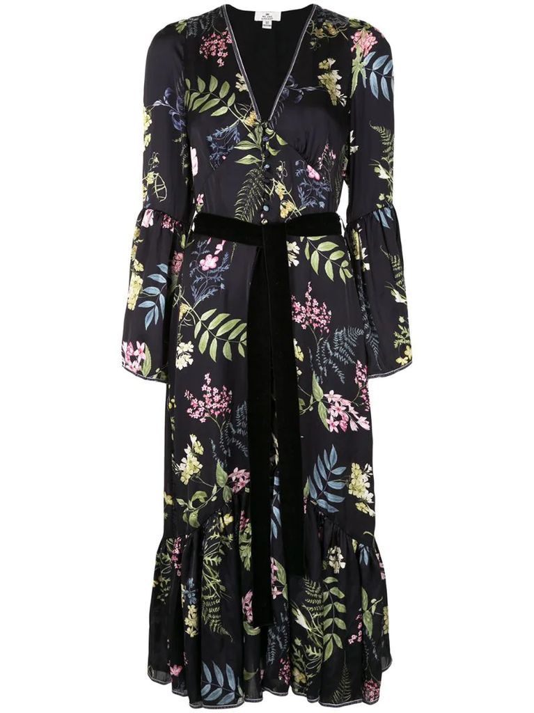 Eloise floral-print dress
