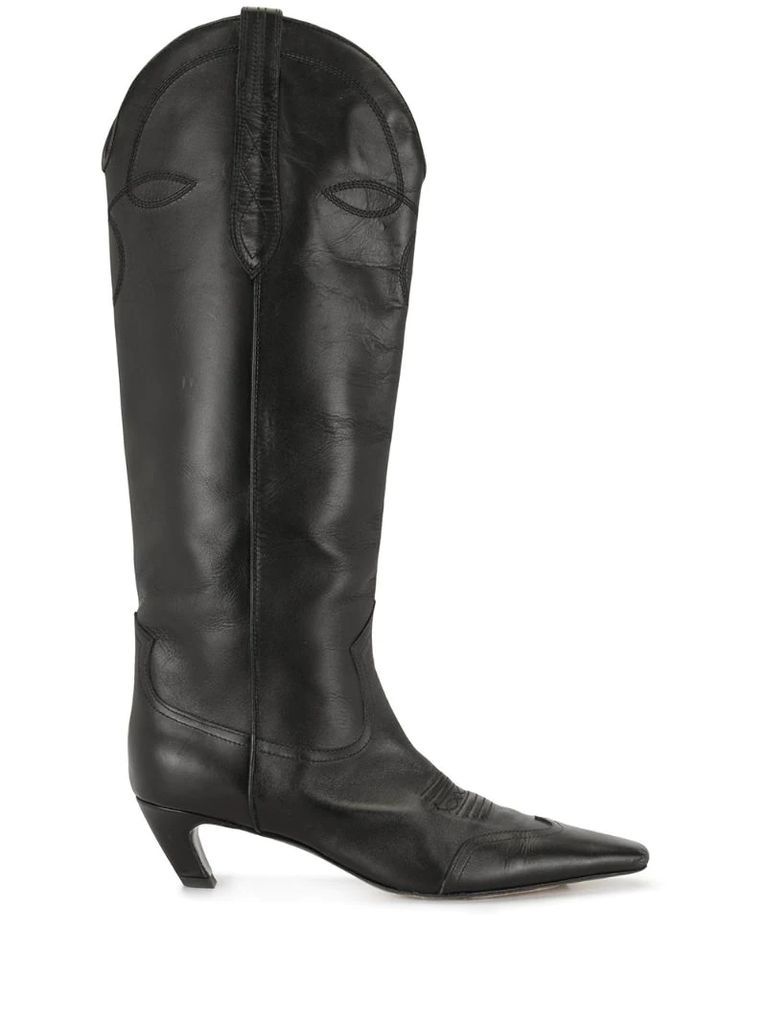 Dallas knee-high 50mm boots