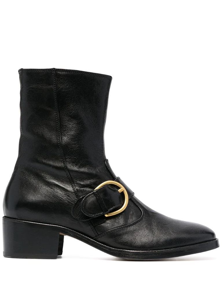Preiser buckled ankle boots