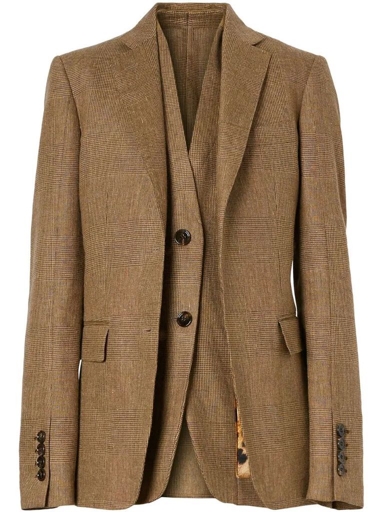 Reconstructed tailored jacket