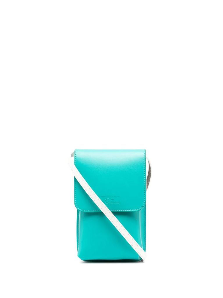panelled mini bag