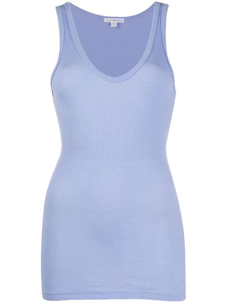 scoop-neck tank top