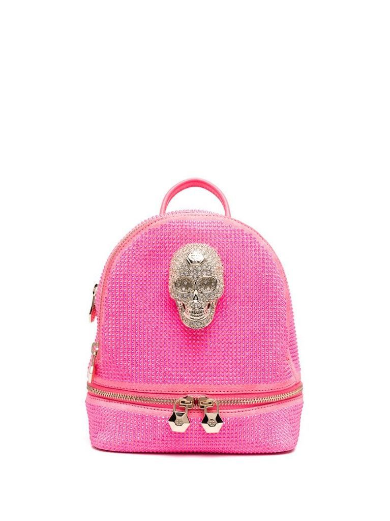 crystal-embellished backpack