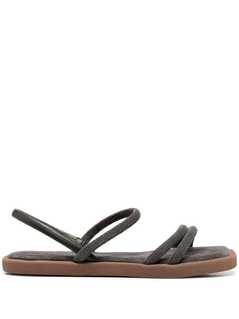 monili slingback-strap sandals